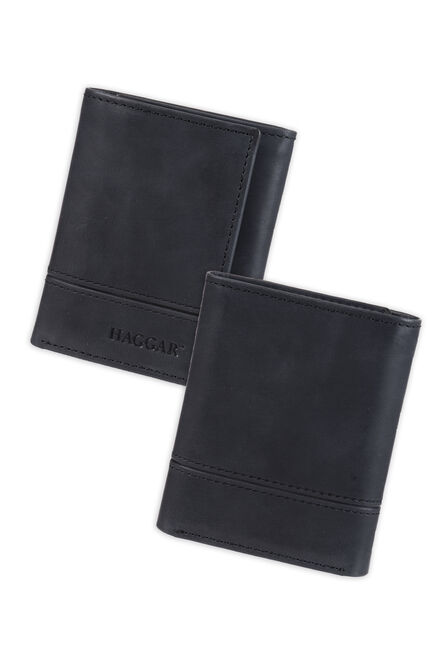 RFID Carizzo Trifold Wallet, Black view# 2