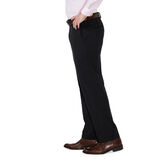 J.M. Haggar Premium Stretch Shadow Check Suit Pant, Black, hi-res