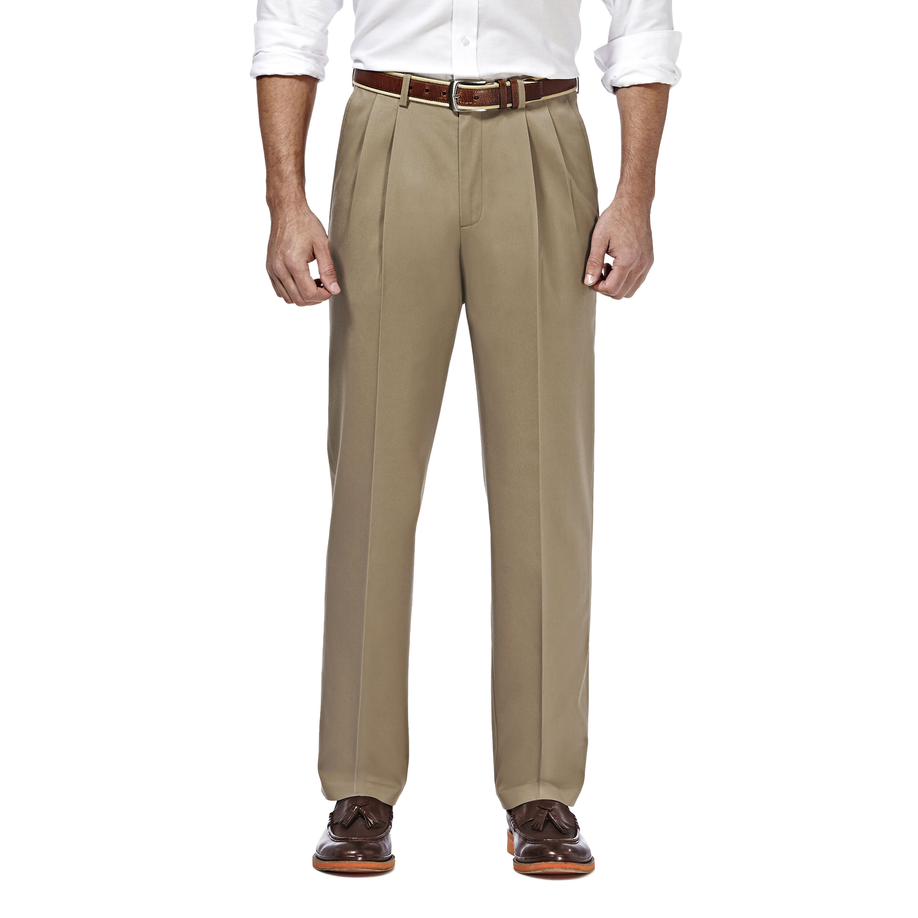 haggar khaki slacks