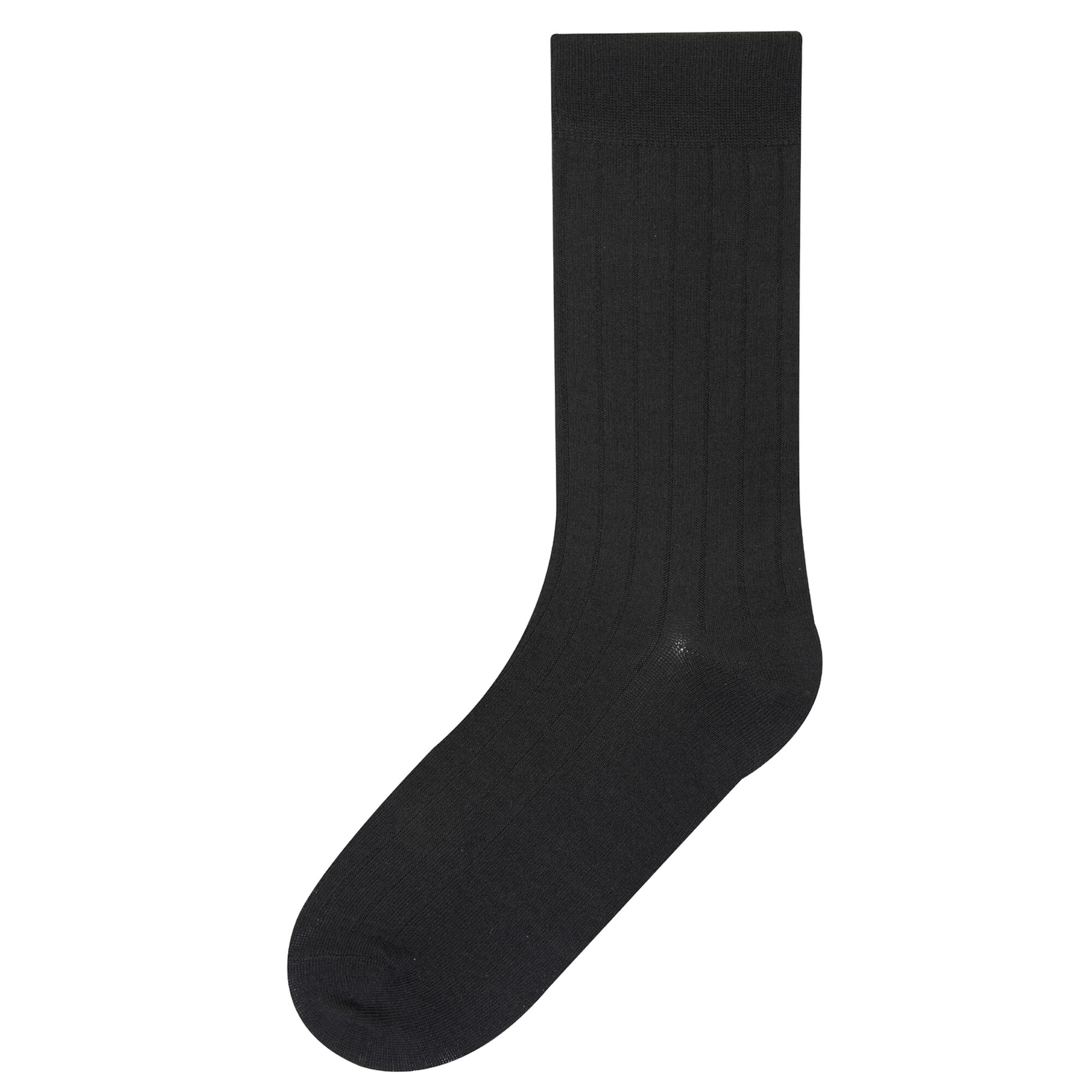 Haggar Ribbed Dress Socks Black (5R19-2021 Clothing Underwear & Socks) photo