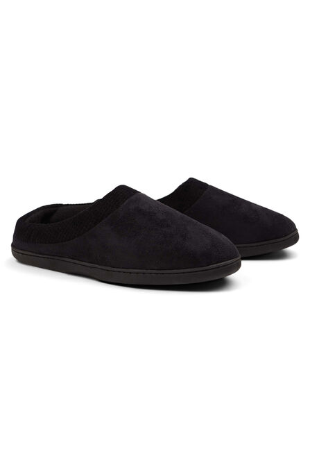 Microsuede Contrast Clog