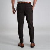 J.M. Haggar Premium Stretch Suit Pant, Chocolate view# 5