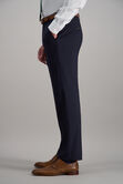 J.M. Haggar Premium Stretch Suit Pant - Flat Front, Dark Navy view# 5