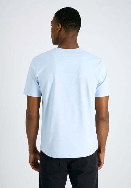 Mustang&reg; Graphic Jersey Tee, Light Blue