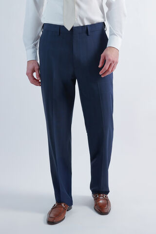 J.M. Haggar Prince of Wales Suit Pant, Navy