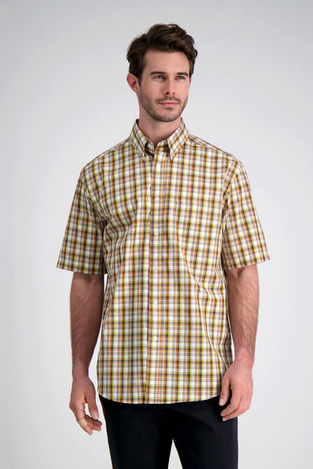 Life Khaki&trade; Plaid Shirt, Khaki view# 1