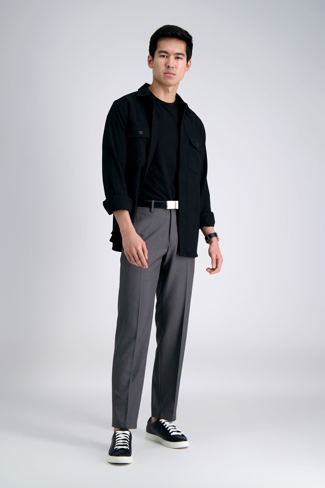 haggar premium comfort dress pant classic fit pleated