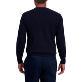 Color Block Crewneck Sweater, Navy view# 2