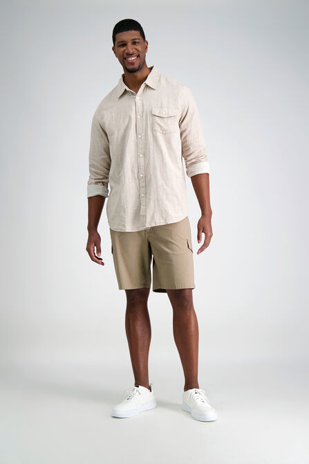 Big &amp; Tall The Active Series&trade; Cargo Trek Short, Khaki view# 4