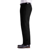 J.M. Haggar Texture Weave Suit Pant, Black view# 2