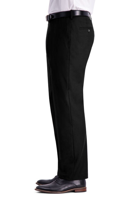 J.M. Haggar Texture Weave Suit Pant, Black view# 2