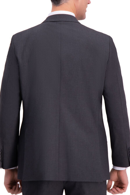 J.M. Haggar 4-Way Stretch Suit Jacket, Charcoal Htr view# 2