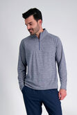 Quarter Zip Shirt, Navy view# 1