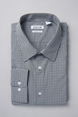 Smart Wash&reg; Dress Shirt - Charcoal, Black / Charcoal view# 1