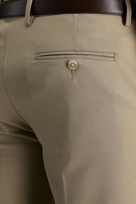 Premium Comfort Dress Pant, Khaki view# 2