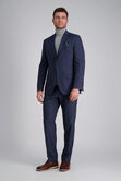 J.M. Haggar Windowpane Suit Jacket, Blue Htr view# 1