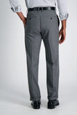 J.M. Haggar Dress Pant - Sharkskin, Med Grey view# 4