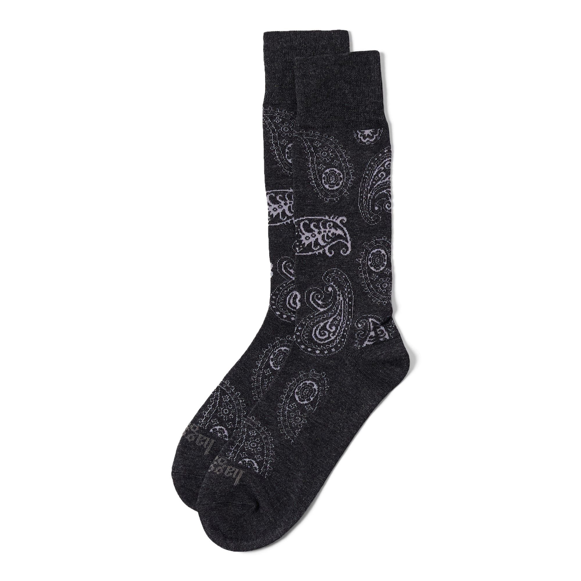 Haggar Paisley Socks Black (H7471 Clothing Underwear & Socks) photo