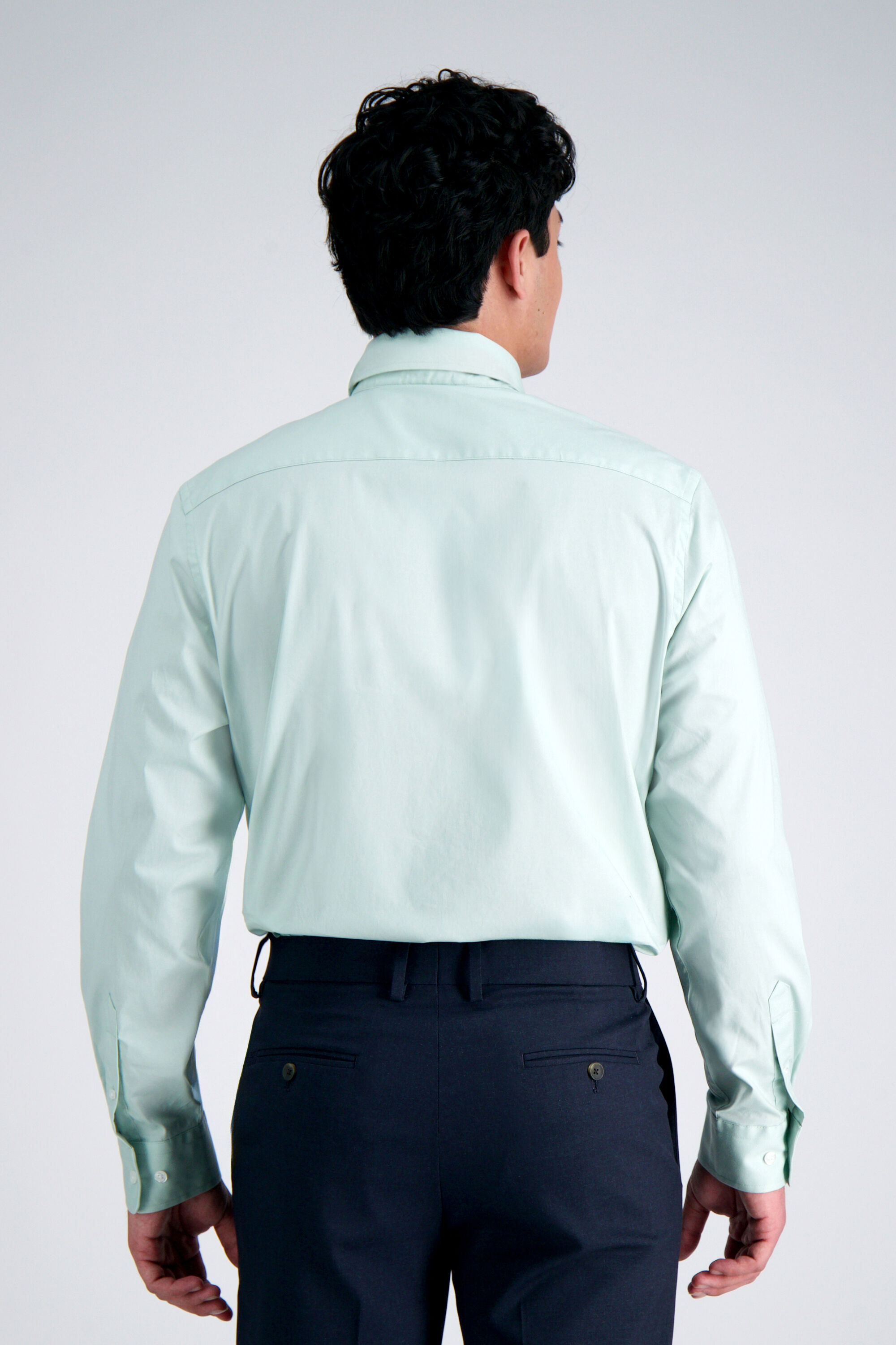 Haggar slim store fit dress shirts