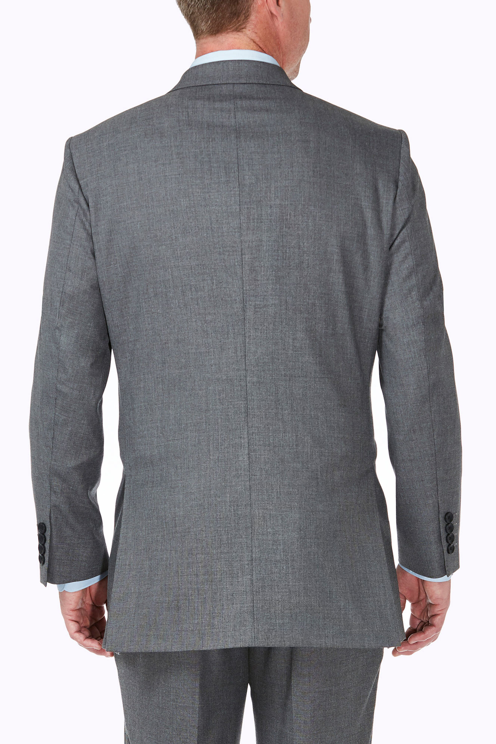 haggar men's textured weave suit jacket