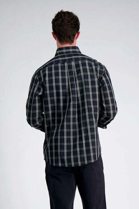 Long Sleeve Plaid Button Down Shirt,  view# 2