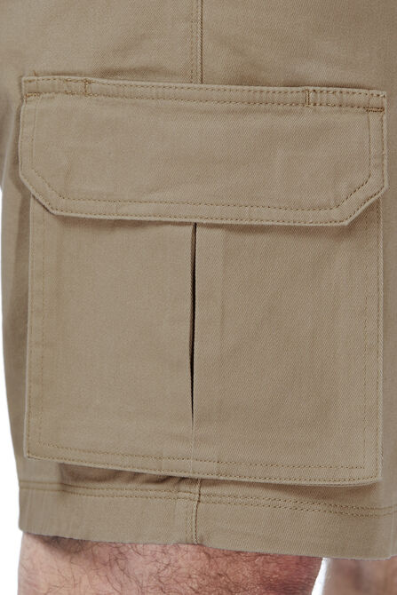 Big &amp; Tall Stretch Cargo Short, Khaki view# 5