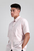 Poplin Button Down Shirt, Red view# 4