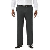 Big &amp; Tall J.M. Haggar Premium Stretch Suit Pant - Flat Front, Med Grey view# 1