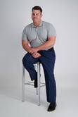 Big &amp; Tall Premium Comfort Dress Pant, Blue view# 5