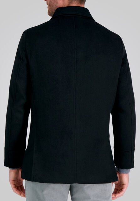 Full Zip Coat, Black