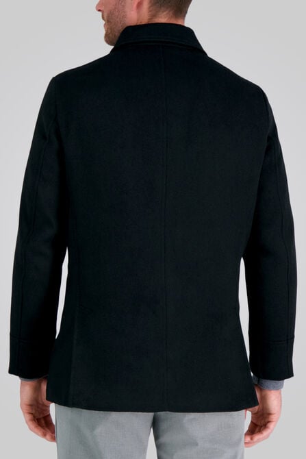 Full Zip Coat, Black view# 2