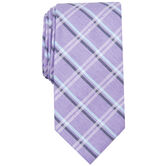 Plaid Tie, Purple view# 1