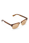 Modern Intellectual Sunglasses, Brown view# 4