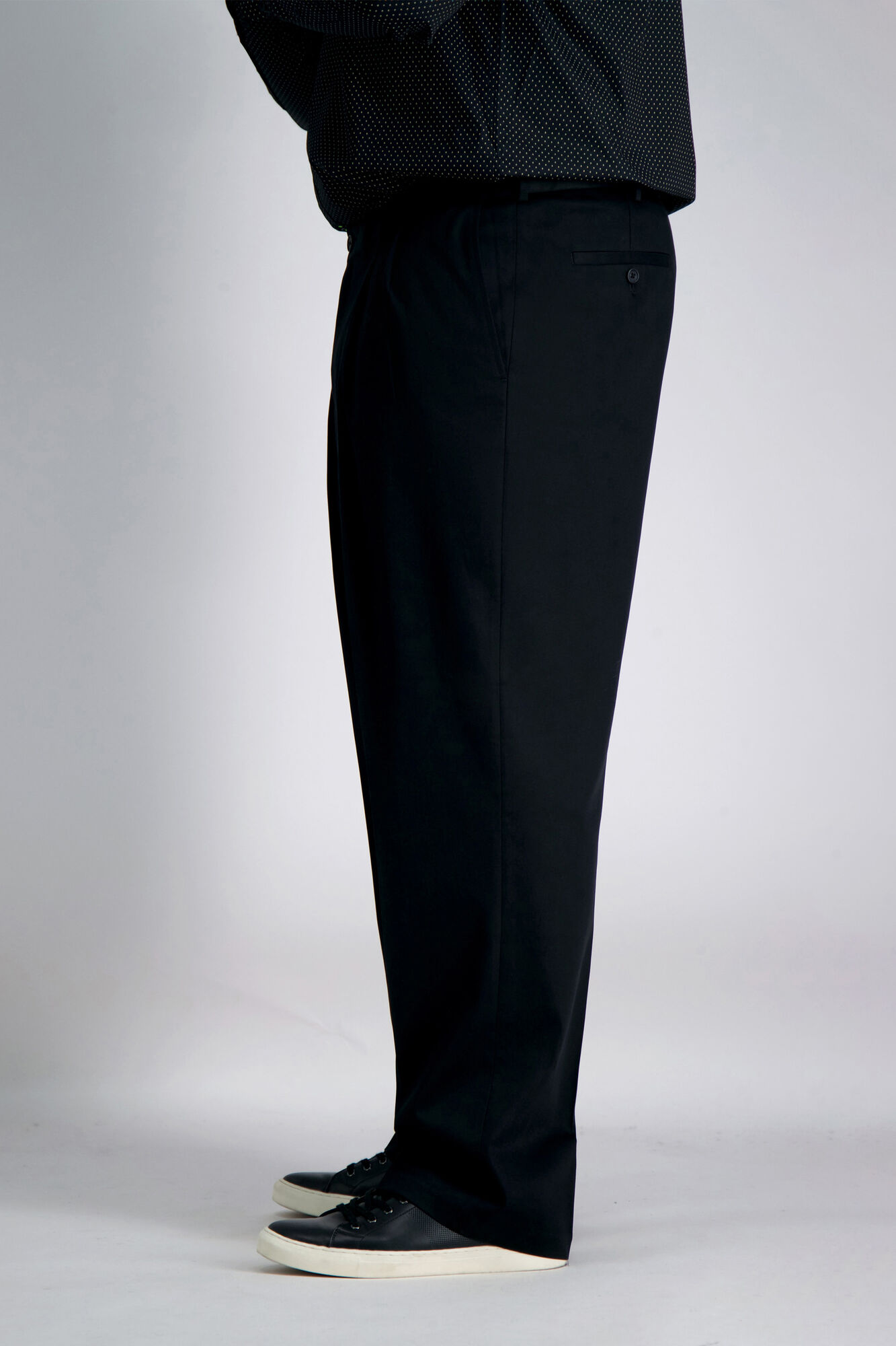 Big Tall Premium No Iron Khaki Classic Fit Pant Haggar