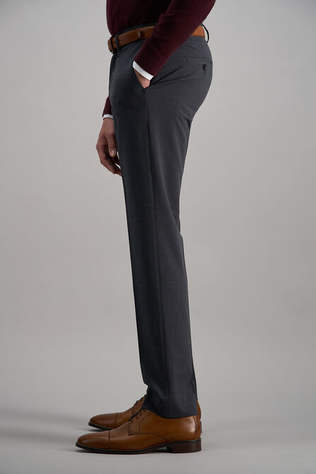 J.M. Haggar 4-Way Stretch Dress Pant - Check Glen Plaid,  view# 5