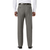 J.M. Haggar Dress Pant - Sharkskin, Med Grey view# 3