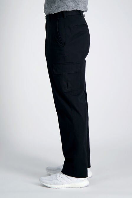 Stretch Comfort Cargo Pant, Black view# 3