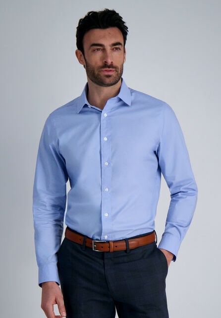 Premium Comfort Dress Shirt - Blue, Light Blue