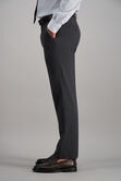 Premium Comfort Dress Pant - Tonal Glen Plaid, Black / Charcoal view# 5