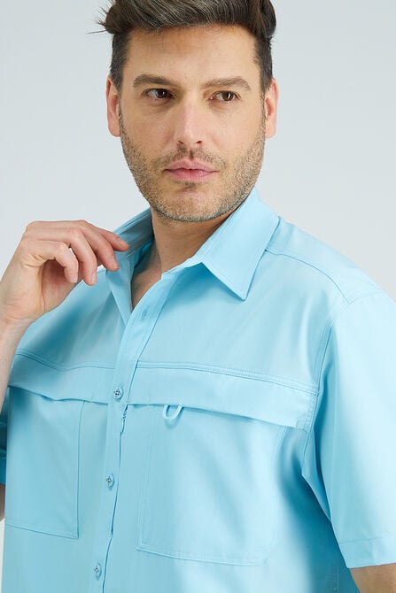 The Active Series&trade; Hike Shirt, Turquoise view# 3