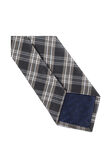 Fine Plaid Tie, Black view# 4