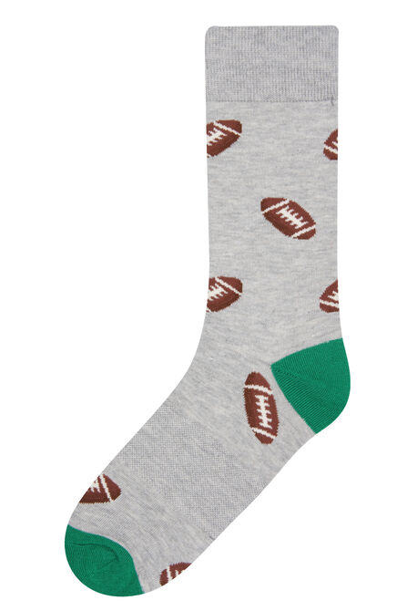 Football Socks, Graphite view# 1