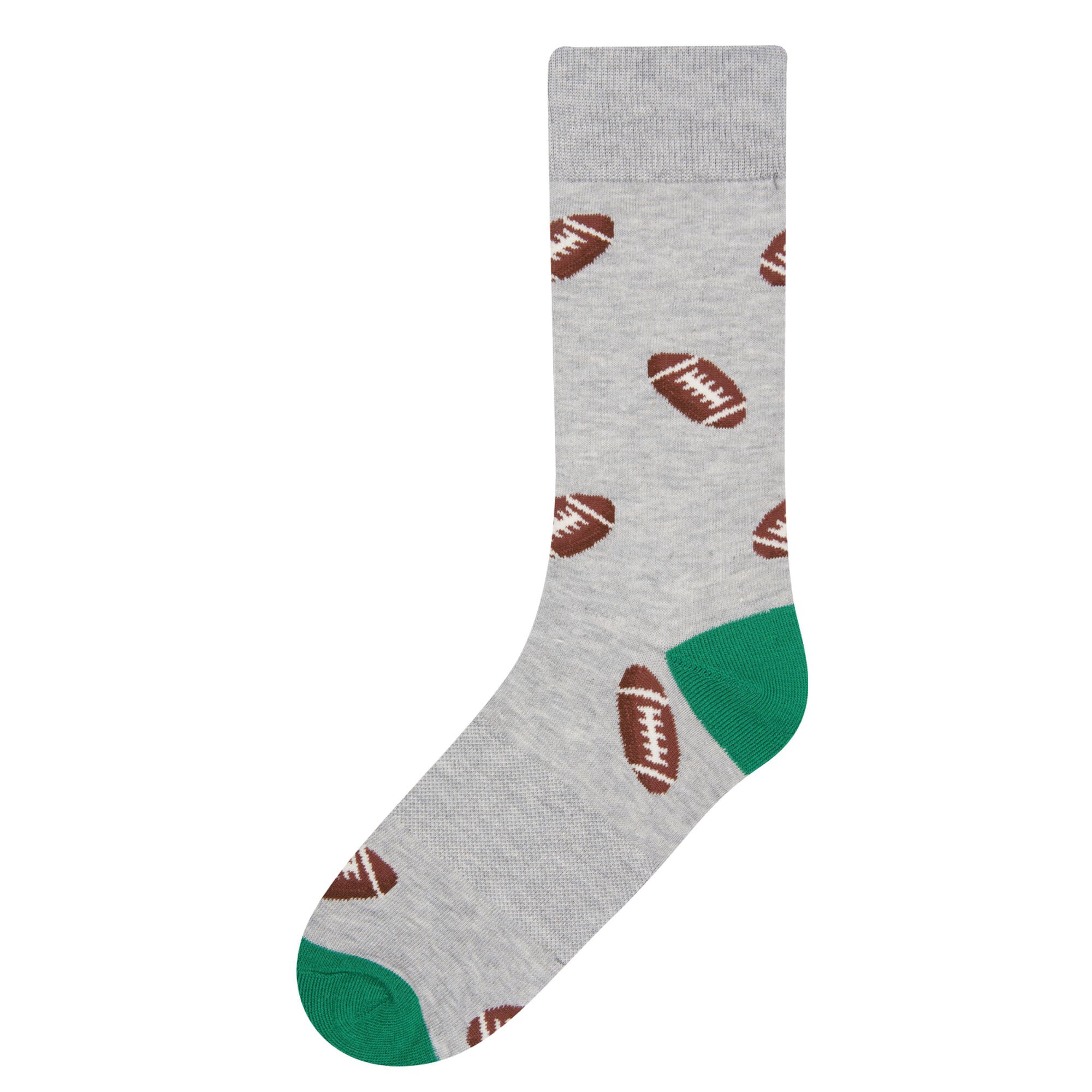 Haggar Football Socks Graphite (5R10-1002 Clothing Underwear & Socks) photo