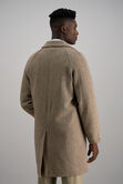 J.M. Haggar Herringbone Overcoat, Mocha view# 4
