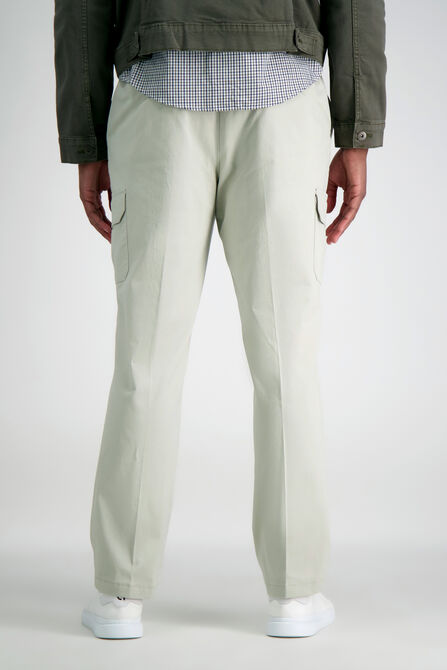 Big &amp; Tall Stretch Comfort Cargo Pant, Putty view# 4