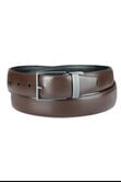 32mm Reversible Dress Belt, Dark Brown view# 1