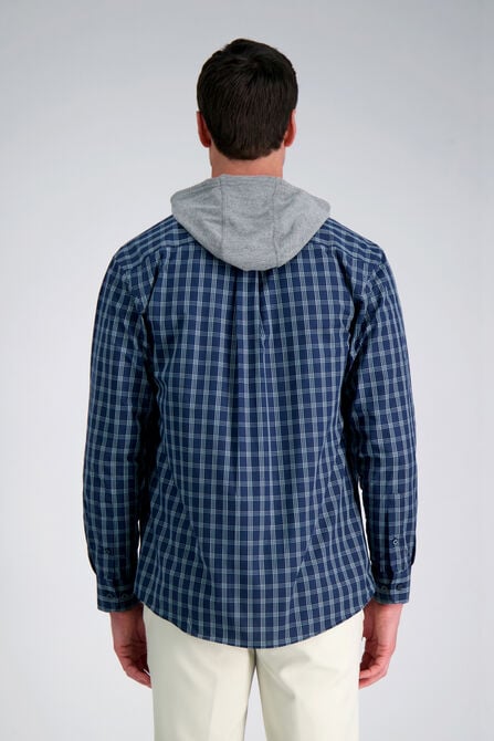 Life Khaki&trade; Long Sleeve Poplin Shirt, Navy view# 2