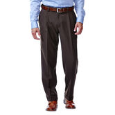 E-CLO&trade; Stria Dress Pant, Brown view# 1