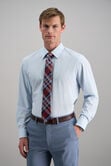 Smart Wash&reg; Dress Shirt - Blue Graph Check,  view# 2