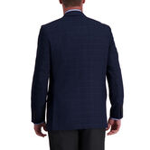 J.M. Haggar Textured Glen Plaid Sport Coat, Navy view# 2